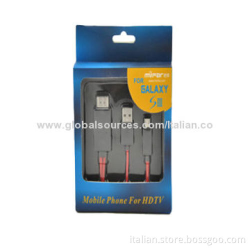Hot MHL Micro USB to HDMI HDTV Adapter for iPhone 5, Samsung, OEM Orders Welcomed